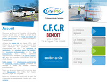 Tablet Screenshot of cfcr-benoit.com
